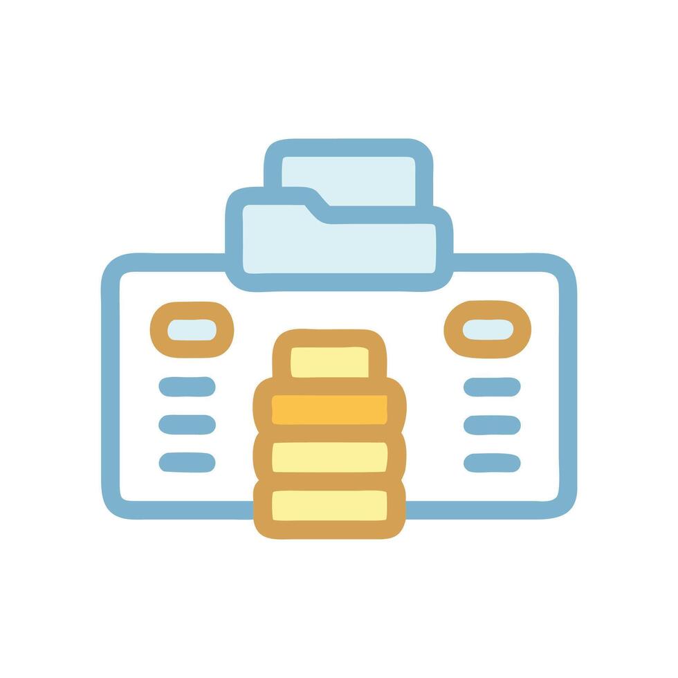 Comprehensive Object Storage Icon for Management 54227948 Vector Art at ...