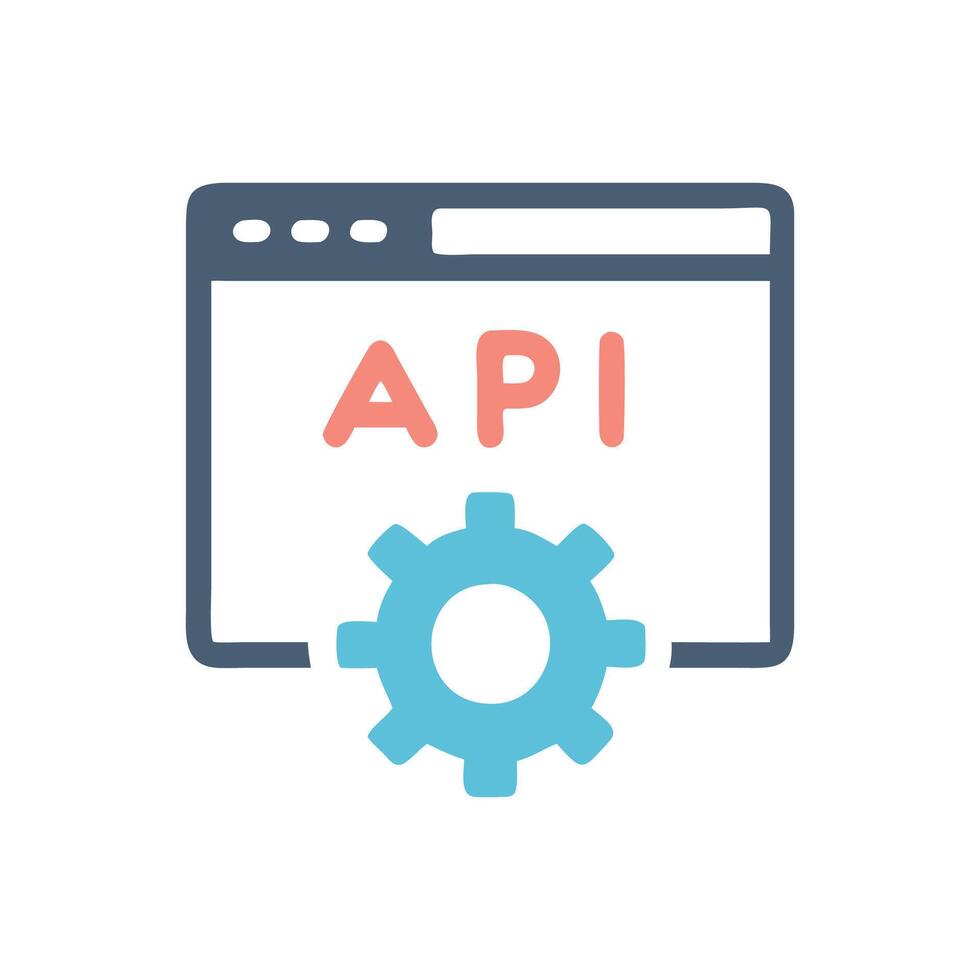 Innovative API Endpoint Technology Icon 54229151 Vector Art at Vecteezy