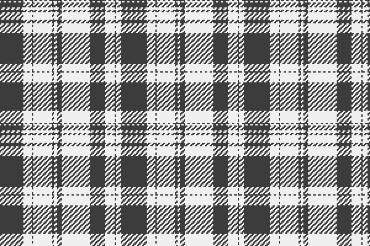 Grunge seamless fabric , usa tartan plaid textile. Inspiration texture pattern check background in grey and white colors. vector