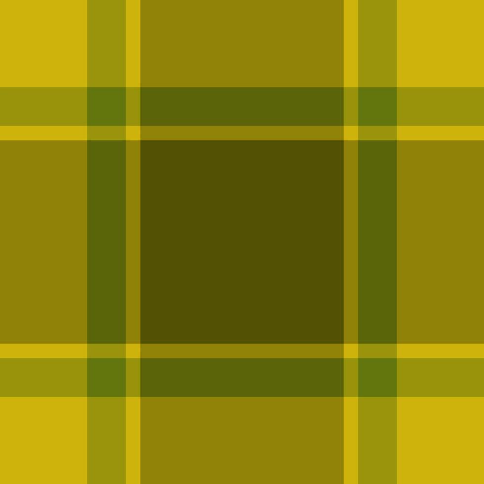 Softness texture background seamless, teen check tartan fabric. Knit textile plaid pattern in yellow and lime colors. vector