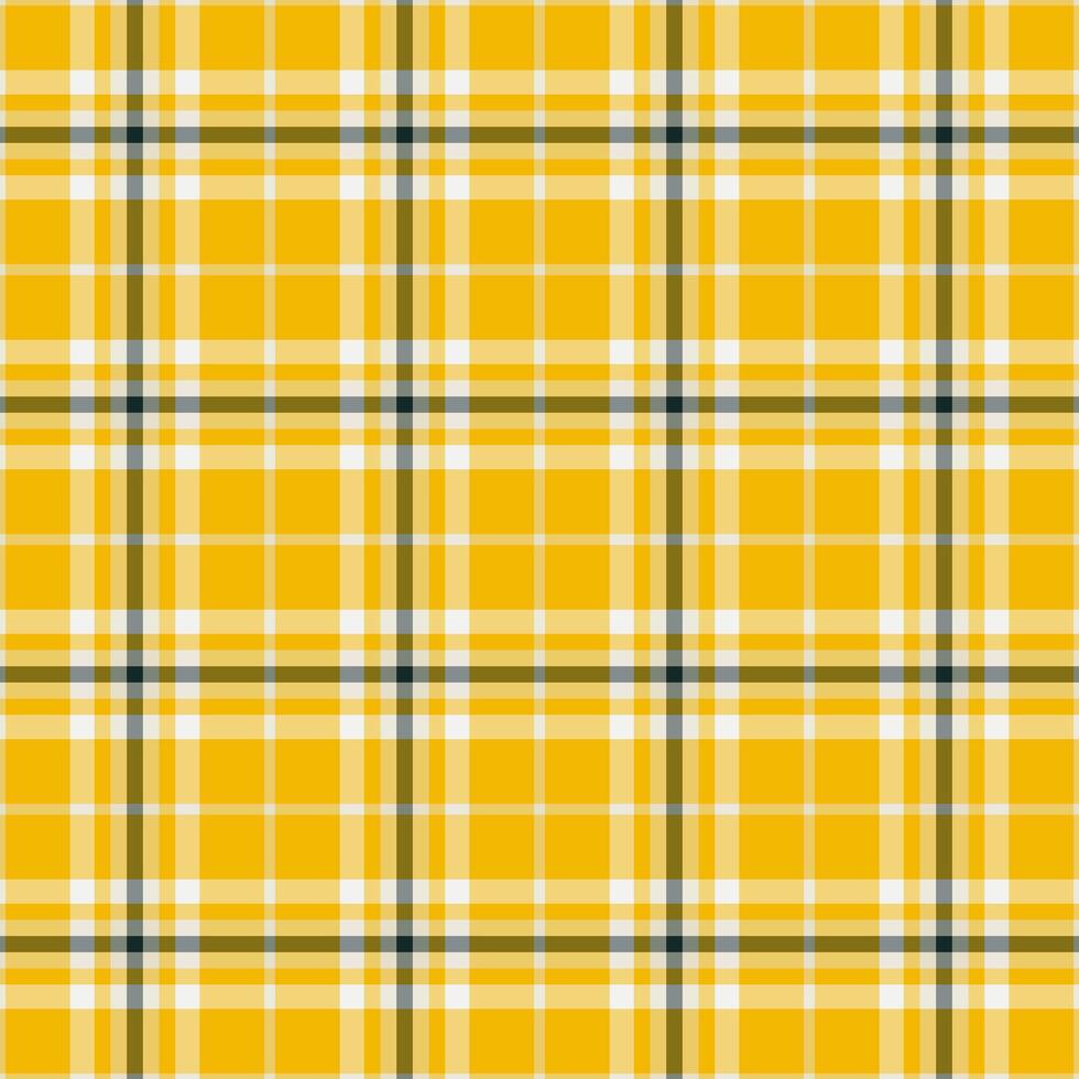 Cloth pattern background plaid, net check fabric. Installing textile tartan texture seamless in yellow and royal gold colors. vector