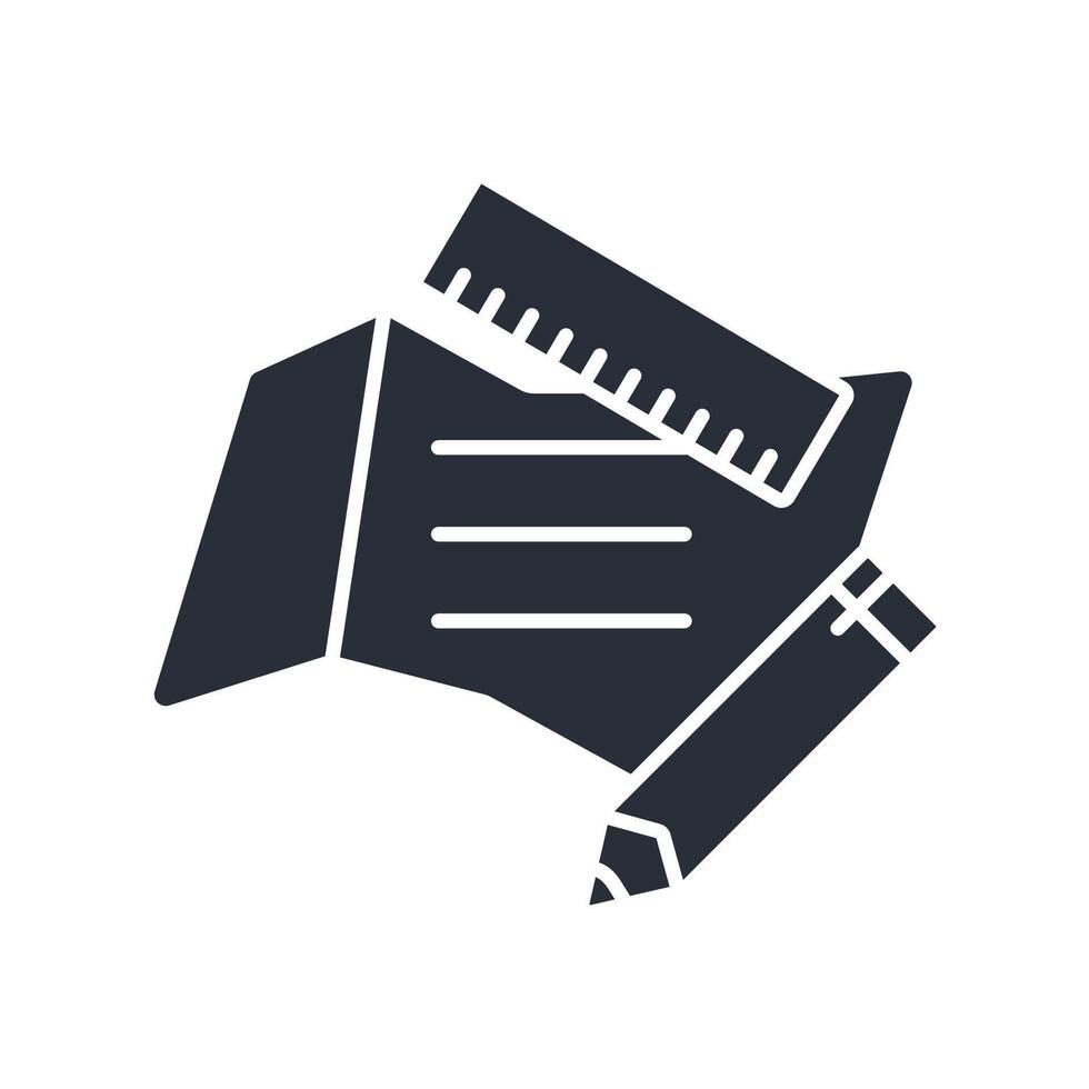 drafting icon. .Editable stroke.linear style sign for use web design,logo.Symbol illustration. vector