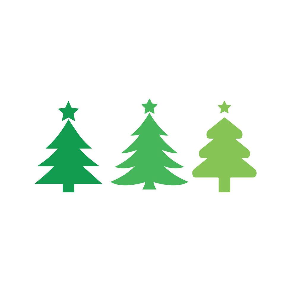 Christmas ornament elements icons design in modern style. vector