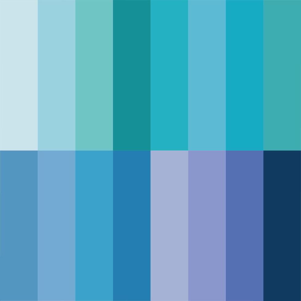 Colour palette with different shades and gradient. Set of creative gradient pallete color, Color Gradient Background Palette, Fashion bright neon color trend pallete. vector