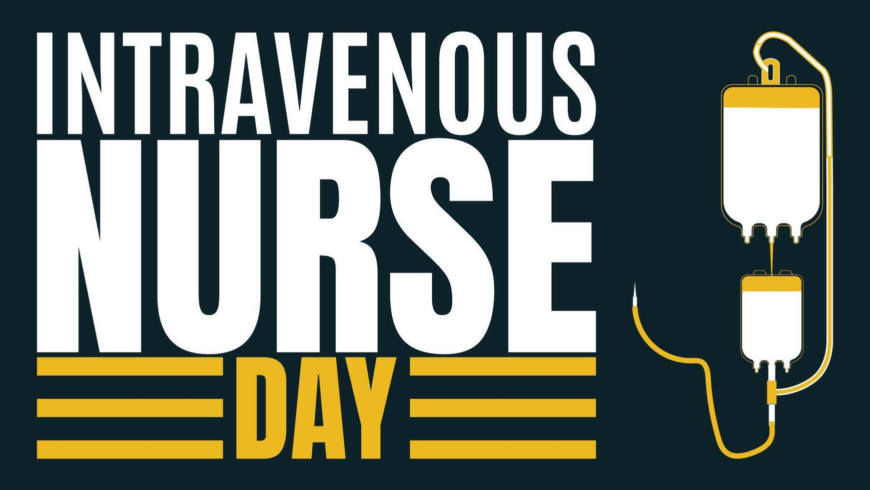 theme Intravenous Nurse day, Every January 25, vector