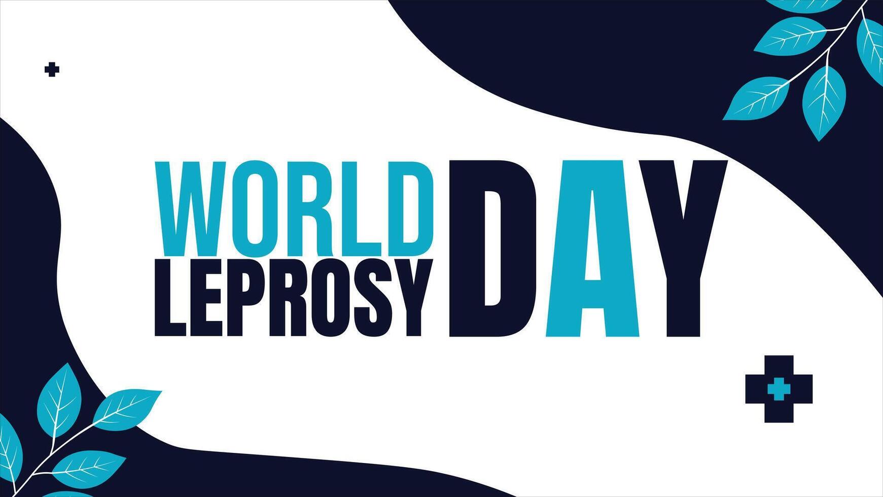 World Leprosy Day. background, banner, card, poster, template. vector