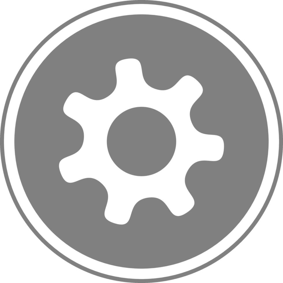 Gear icon, setting icon, setting button. vector