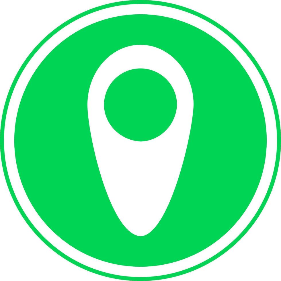 GPS icon, location icon, address icon. vector