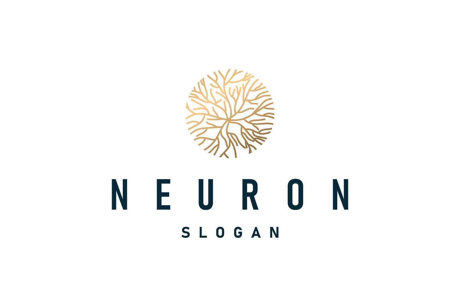 Neuron Logo Neuron Nerve Abstract Molecule vector