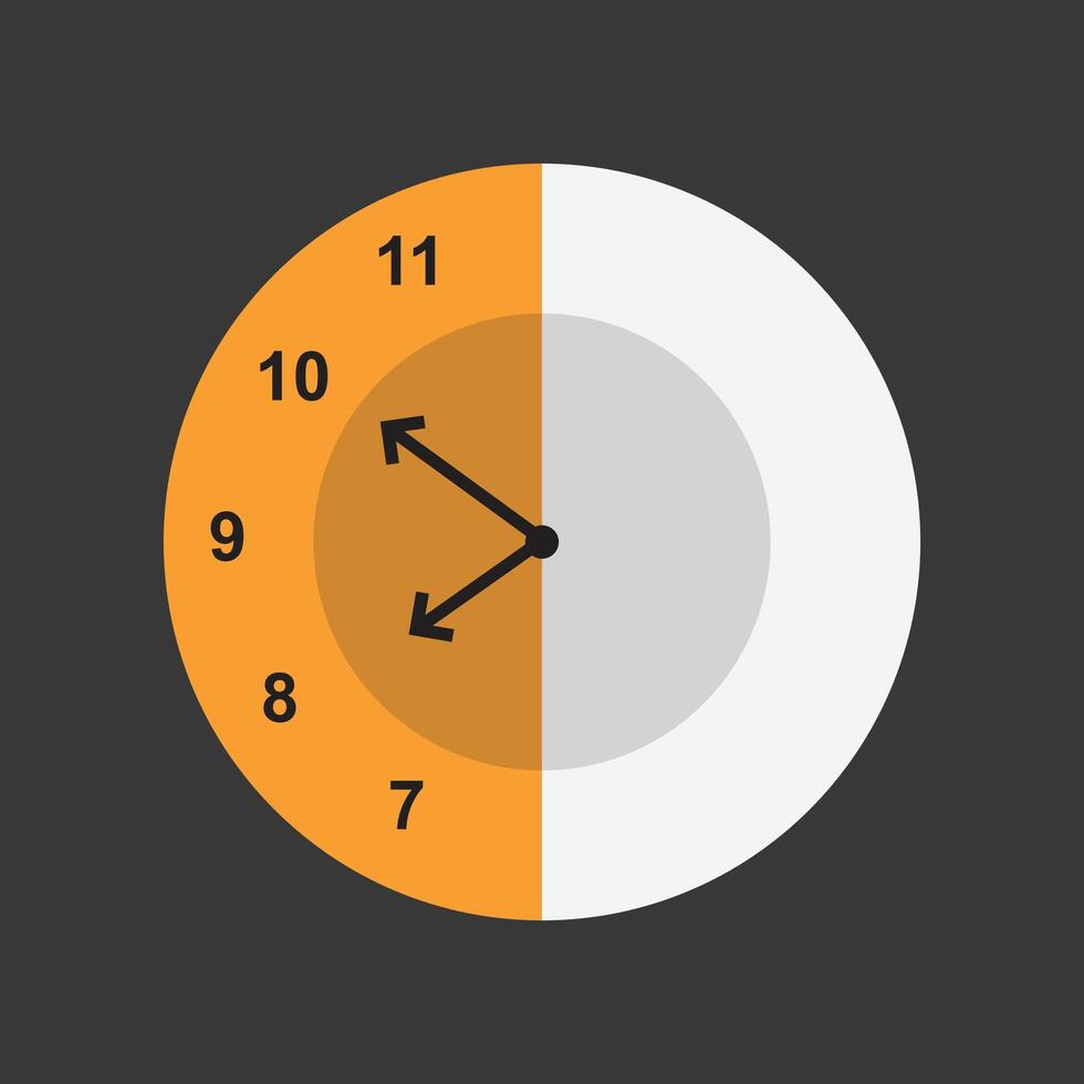 Illustration fasting and plate unique design minimalist vector