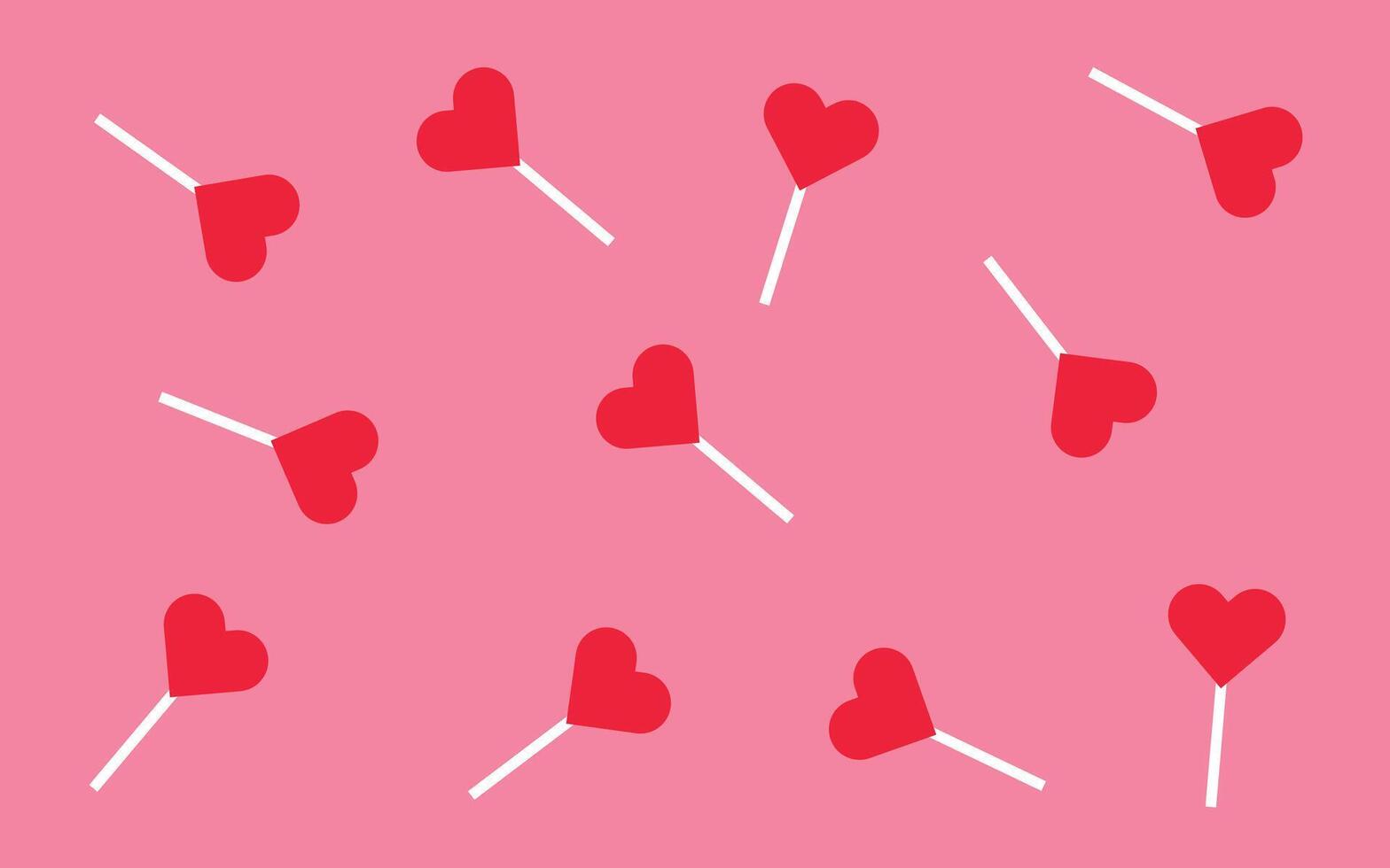 Background candy sweet love valentine unique design vector