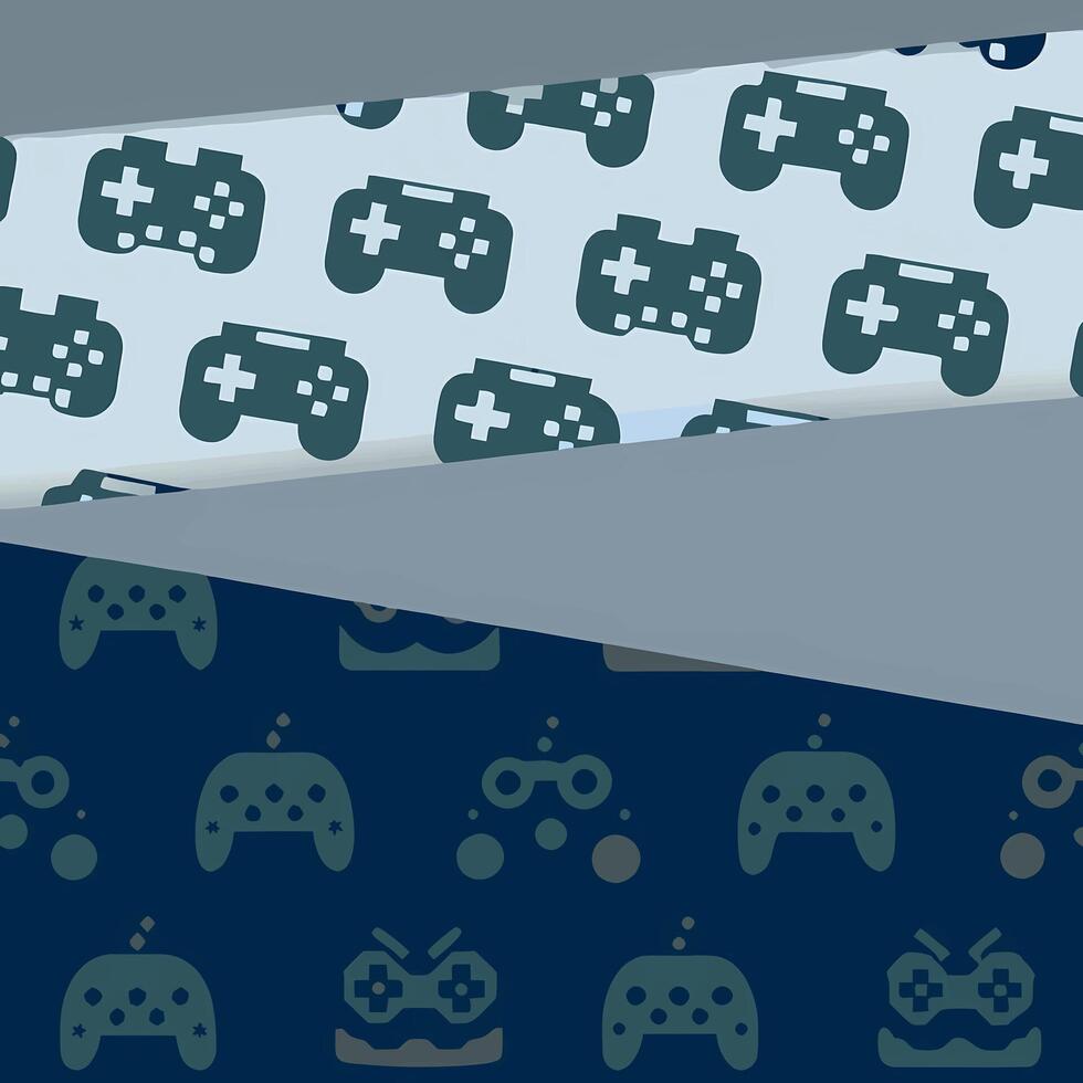 Games Play Blue Background vector