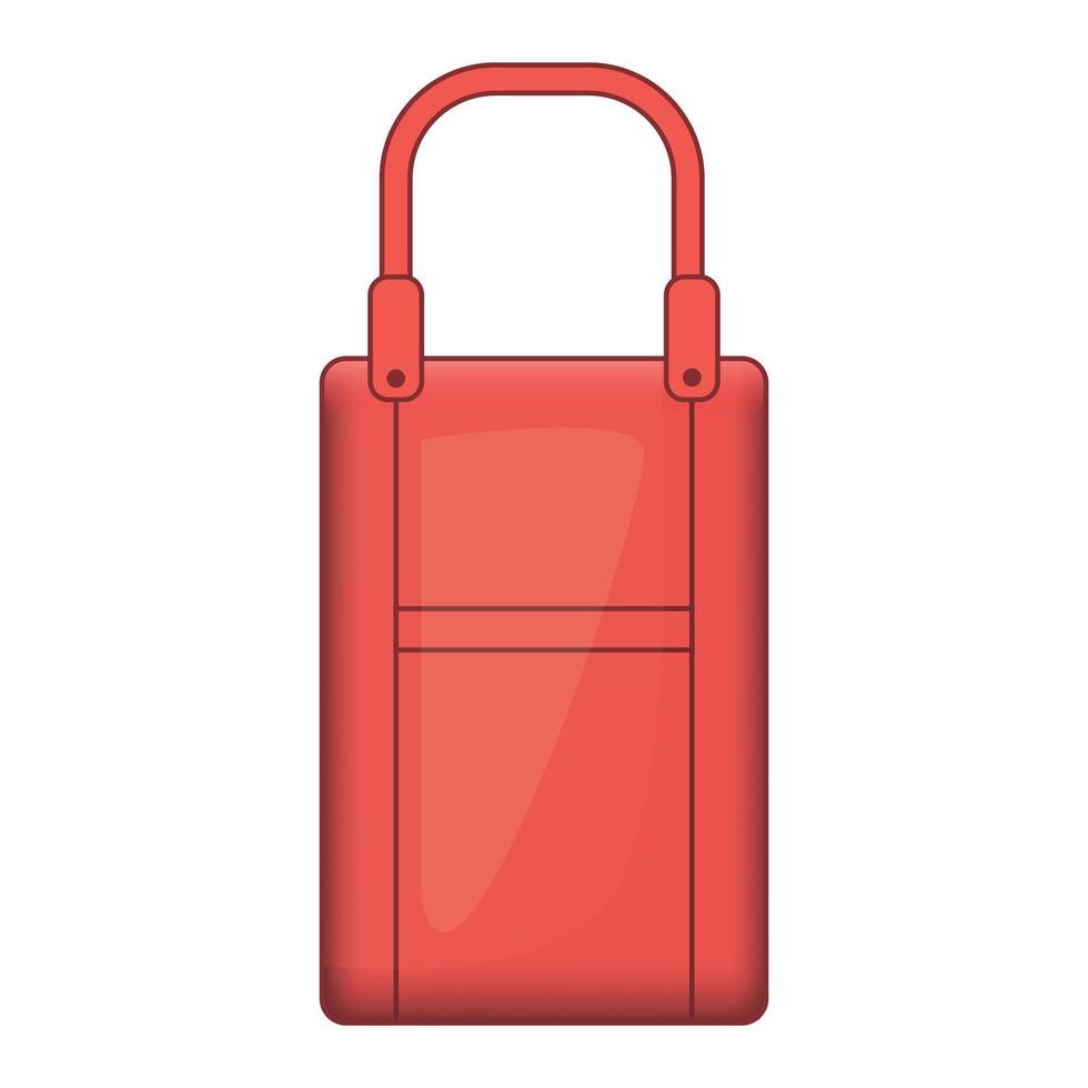 bag, handbag, briefcase, backpack isolated on white background vector