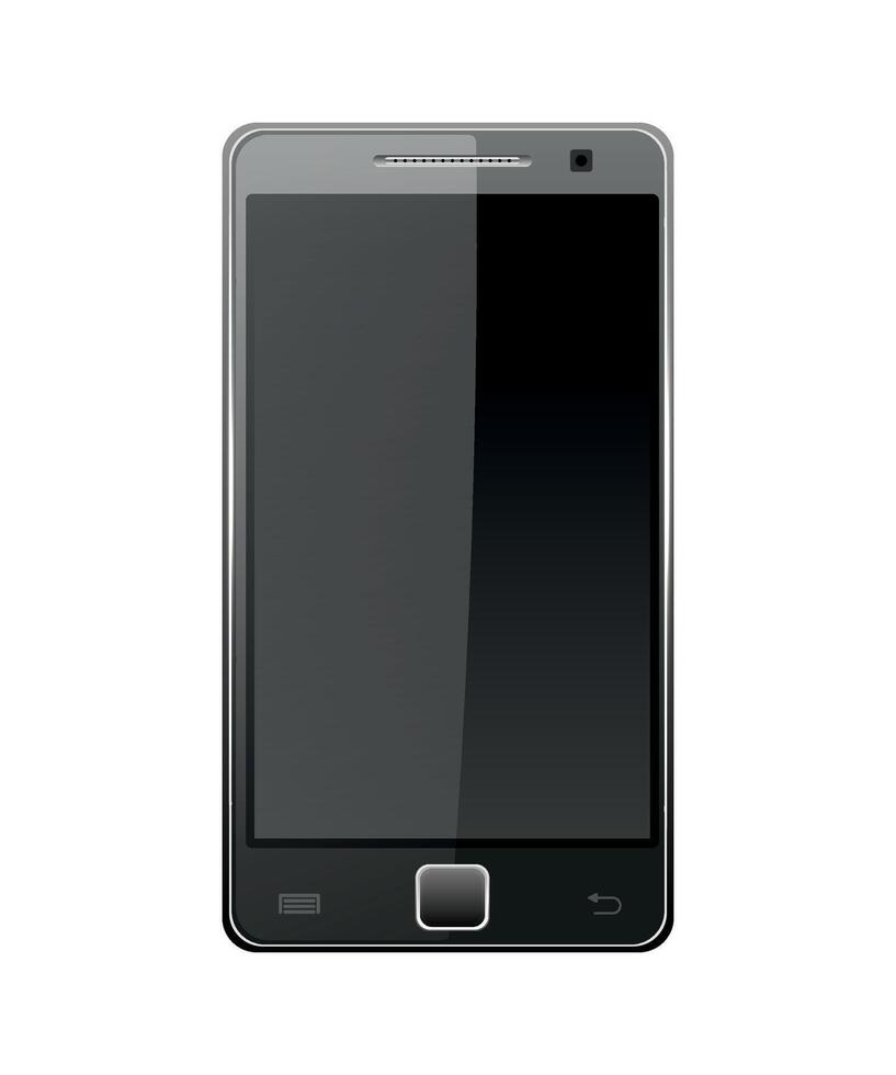 smartphone icon isolatedon a white background vector