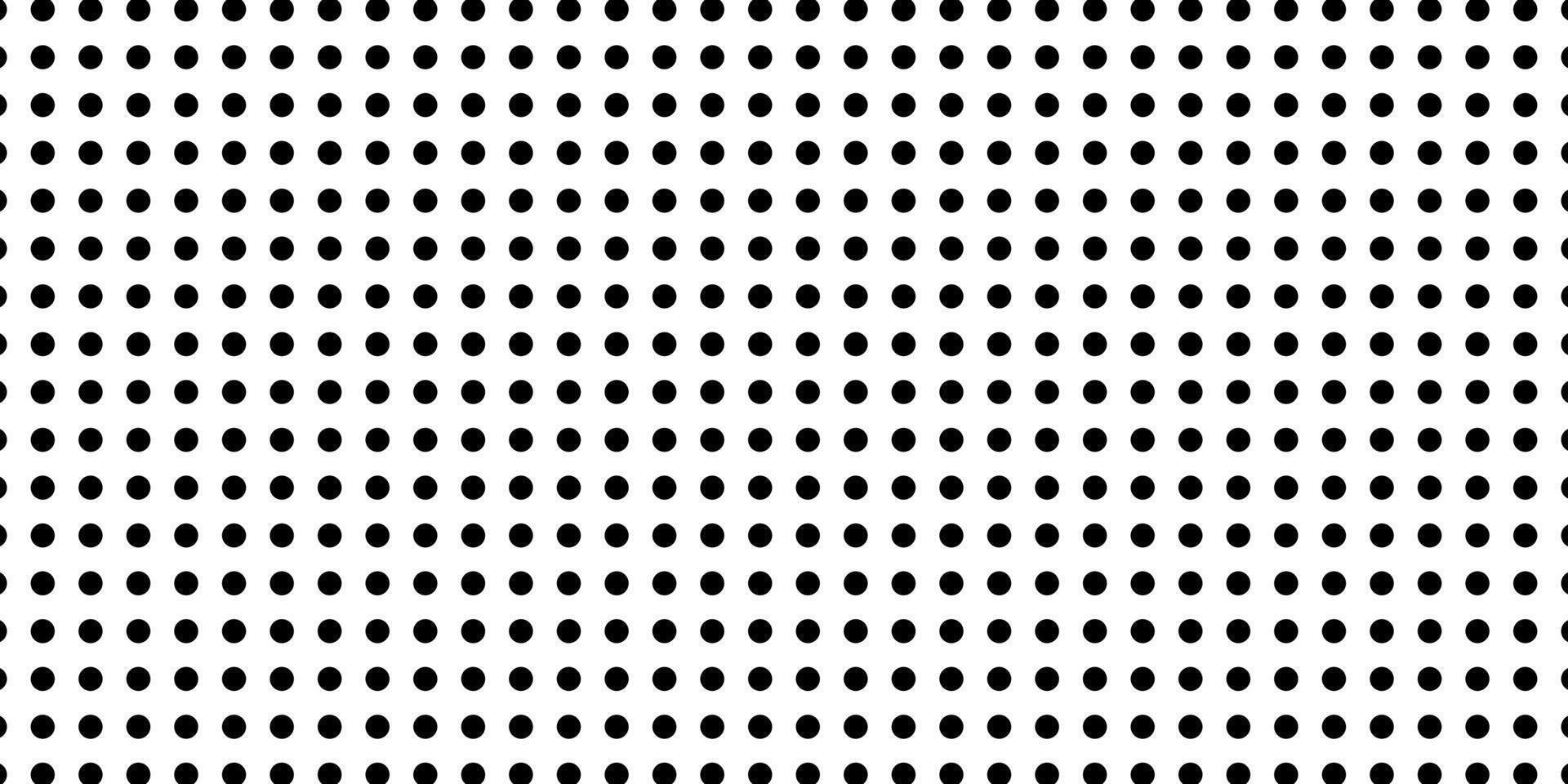 black polka dots background vector