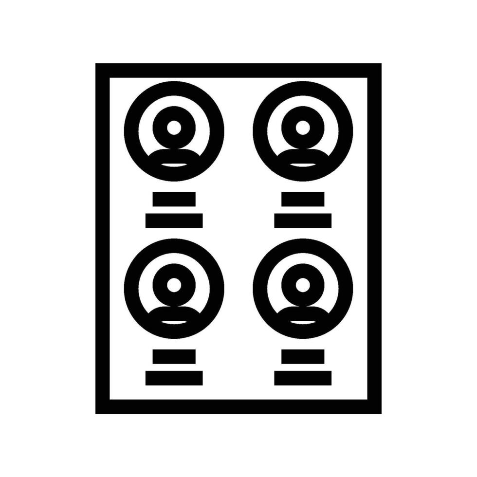 list icon line vector