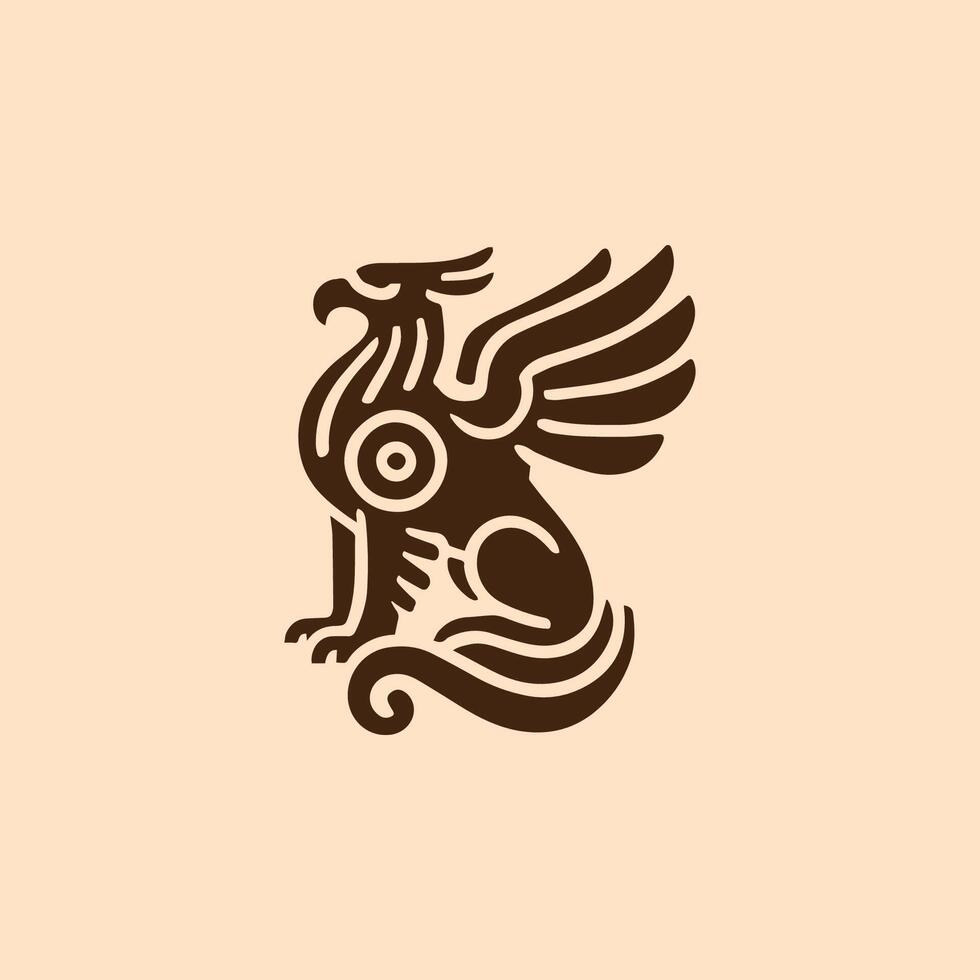 Griffin logo for sale. vector