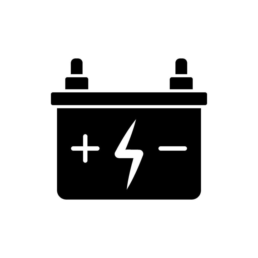 Accumulator Battery icon vector