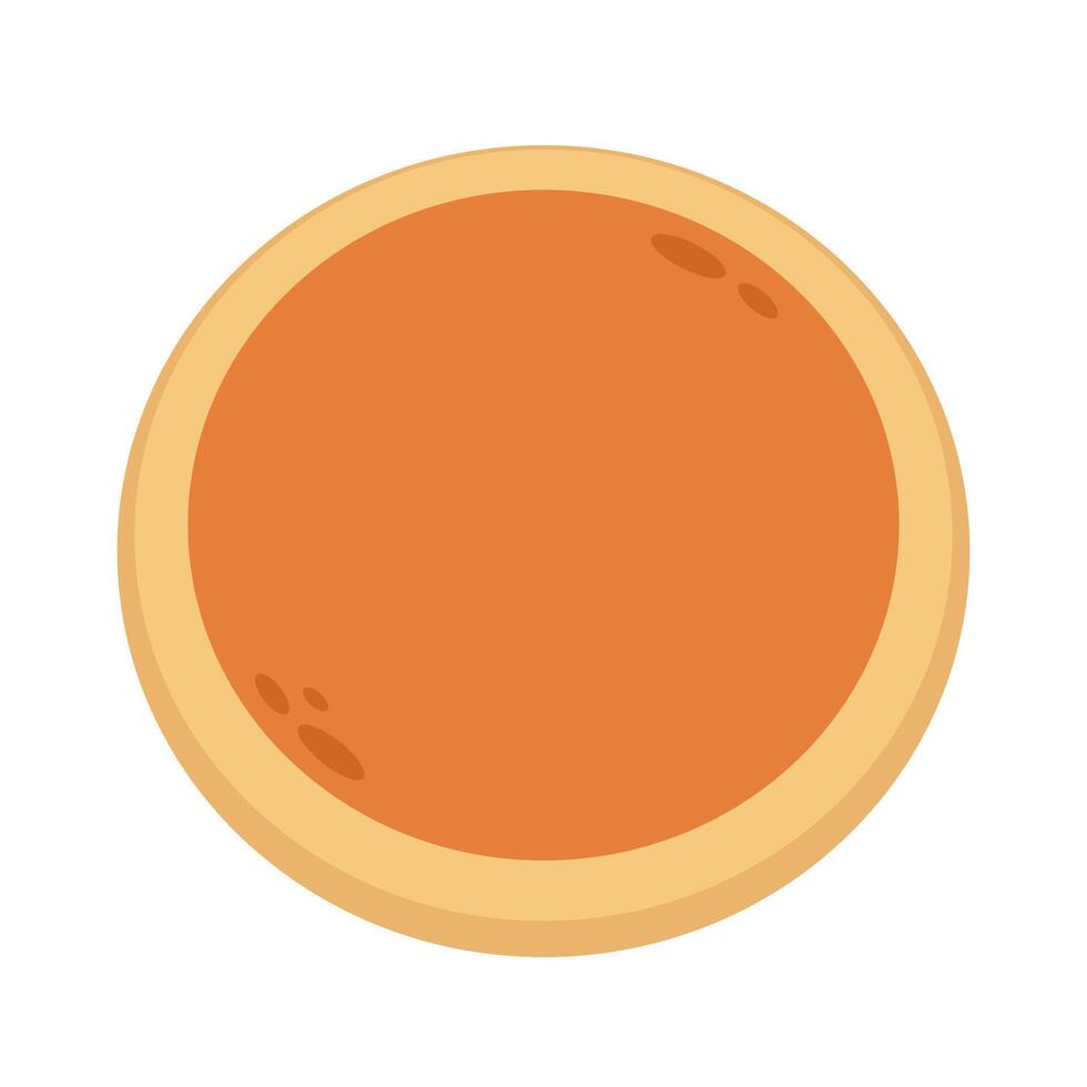 Pancake . Pancake on white background. Pancakes stack. vector
