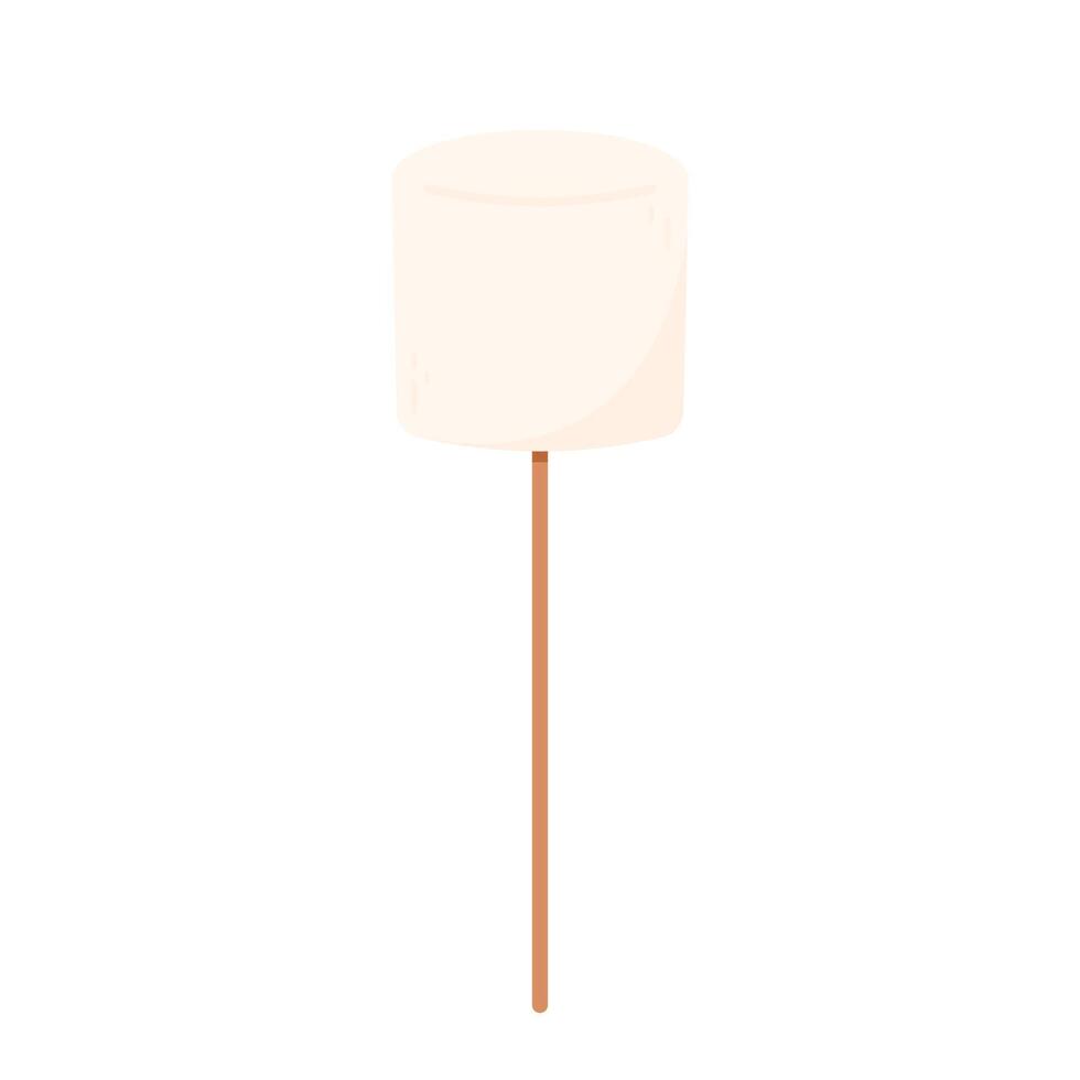 Marshmallow isolated on background. Marshmallow . vector