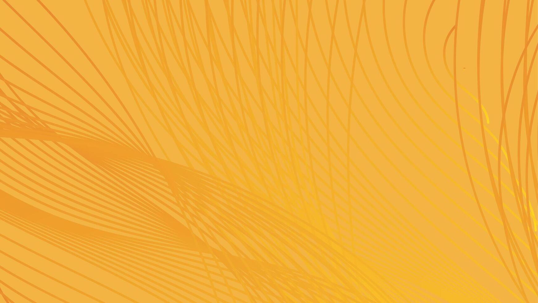 abstract horizontal background with delicate curvy lines vector
