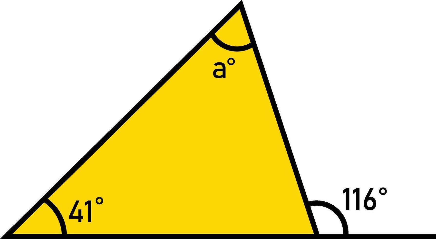 Outer Angle Measurement vector