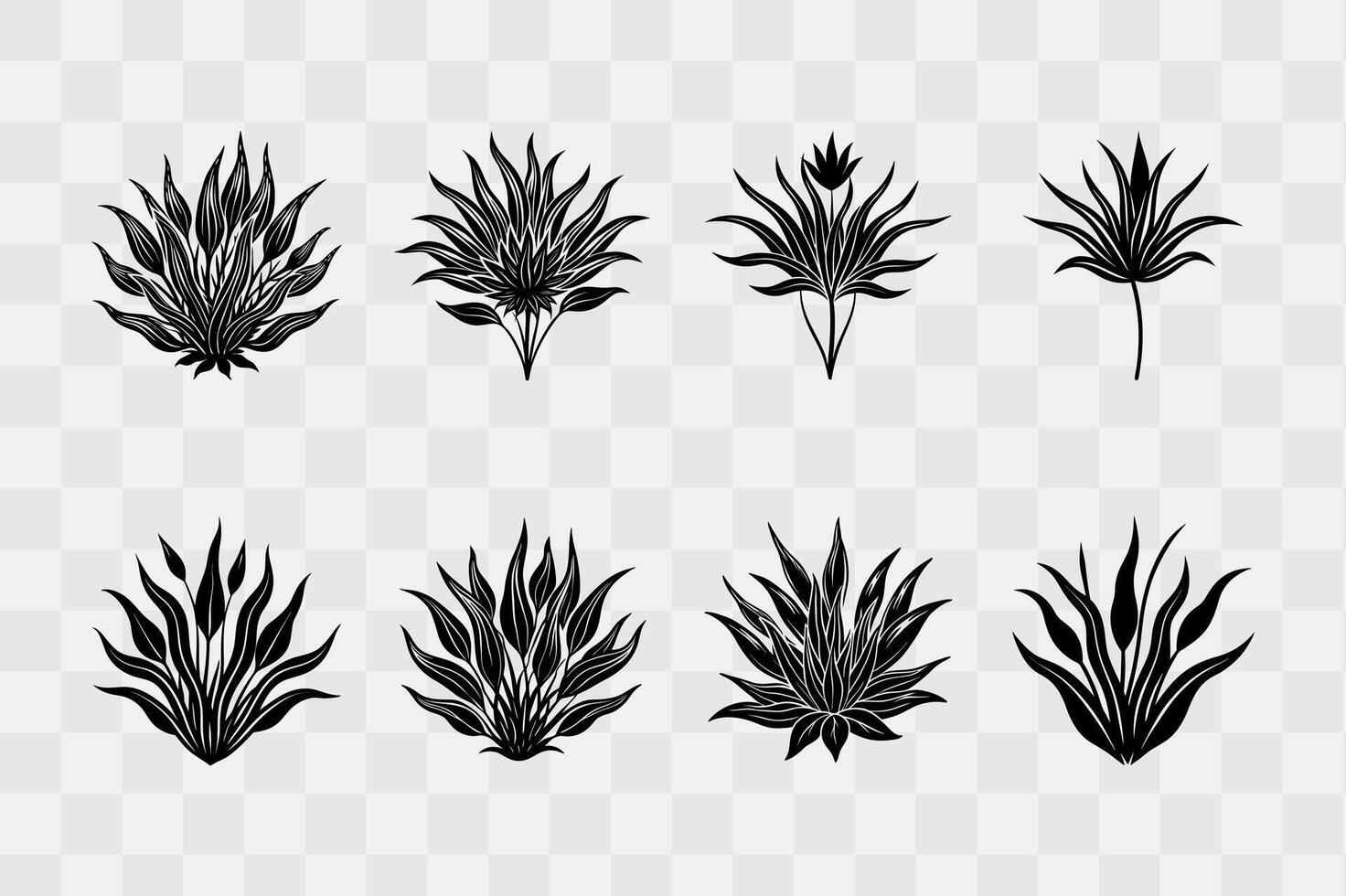 Seagrass flowers symbols on of world seagrass day vector