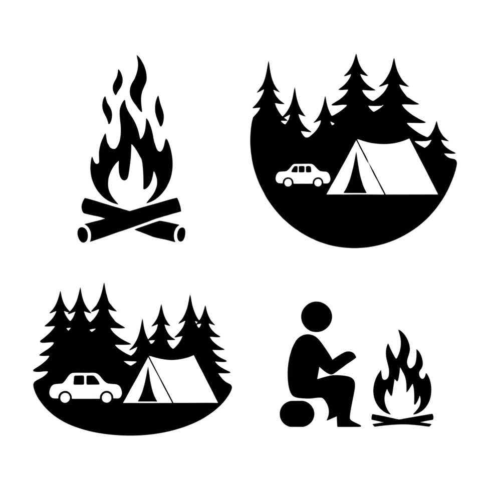 Camp element design png