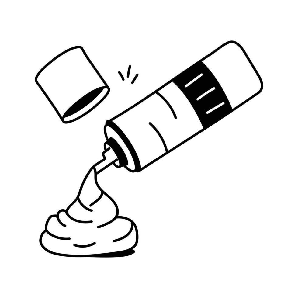 Fresh whipped cream for desserts and recipes vector