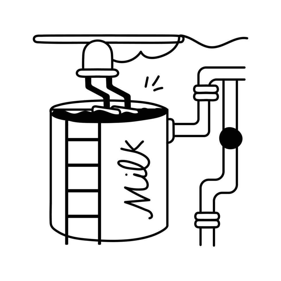 Take a look at this amazing icon of milk production vector