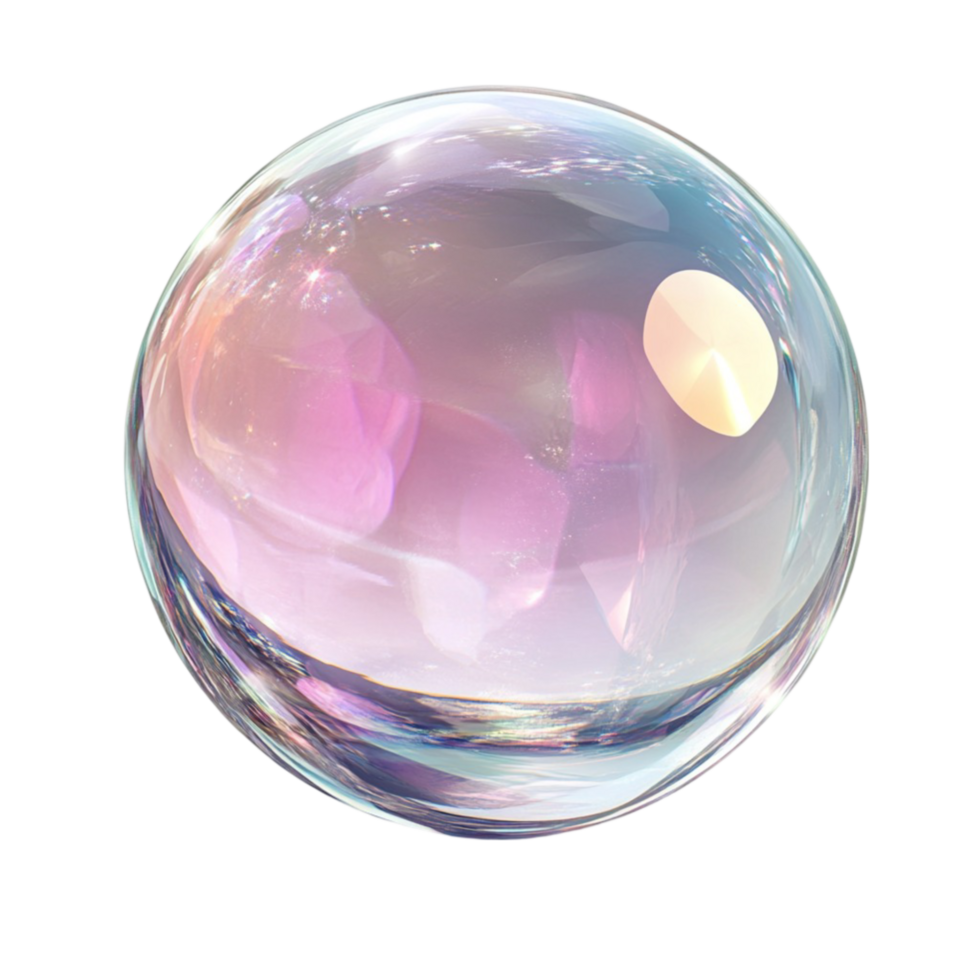 Bubble Featuring a Starry Pattern png