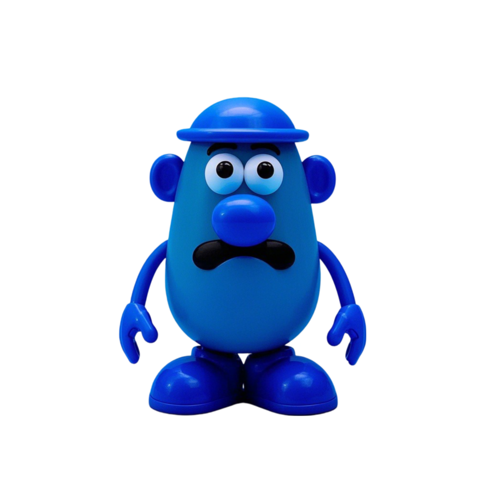 Mr potato head - blue png