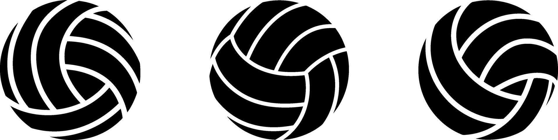 Volleyball Silhouette bundle. vector