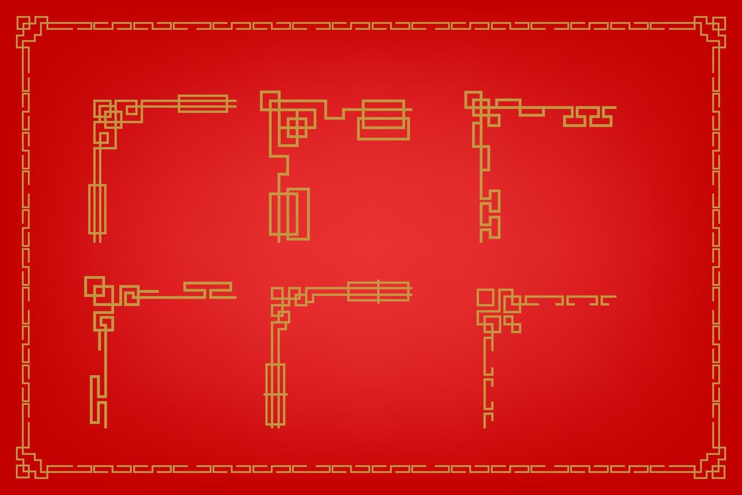 Elegant Chinese New Year background designs for festive themes and celebrations. vector
