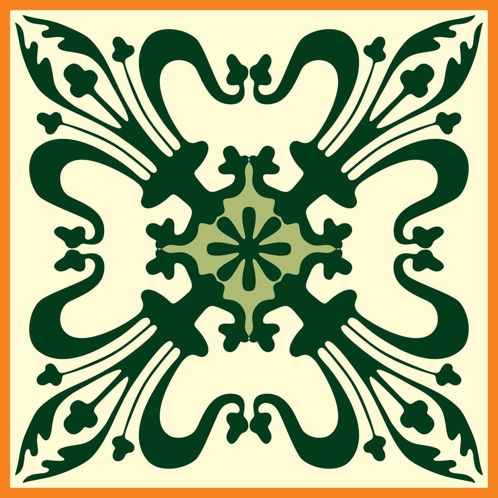 colored gothic ornament. Medieval European art. Traditional patterns of Catholic cathedrals. vector