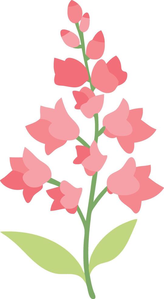 The World of Various Flowers vector