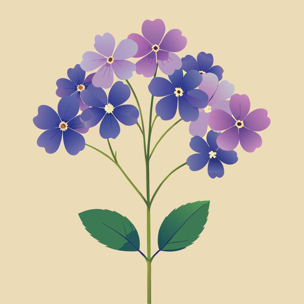 The Language of Flower Petals vector