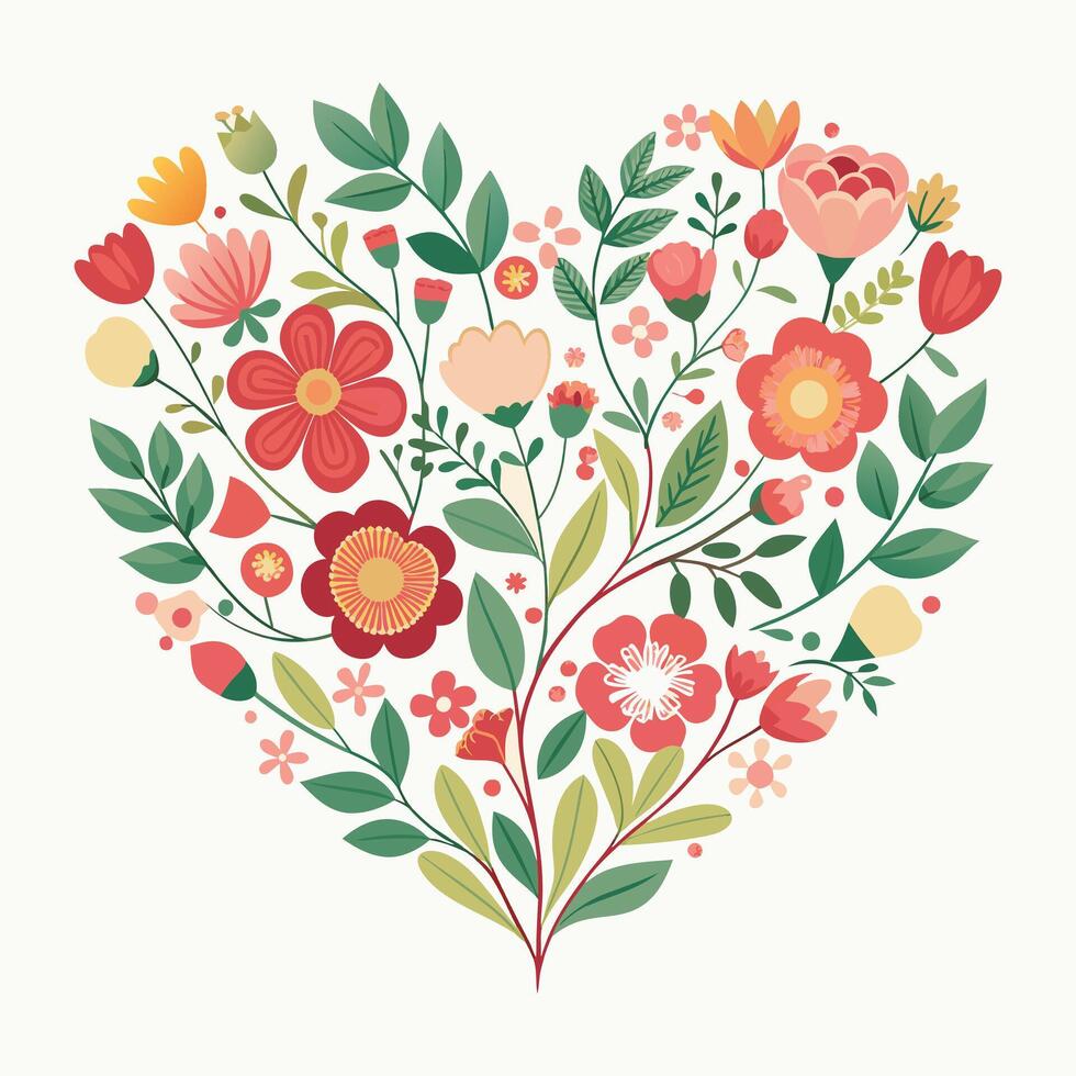 Blossoms Across Every Season vector