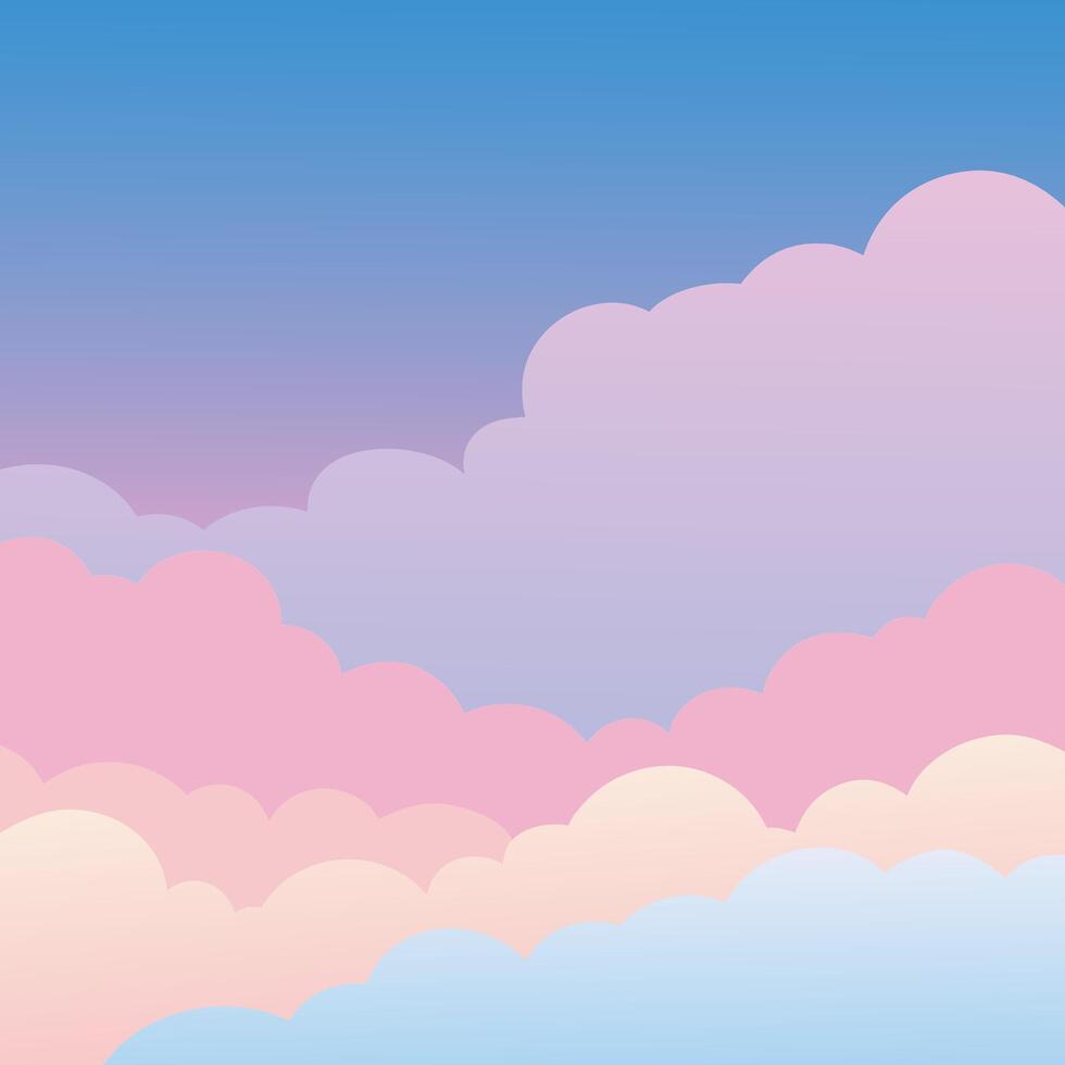 The Poetry of Morning Skies vector
