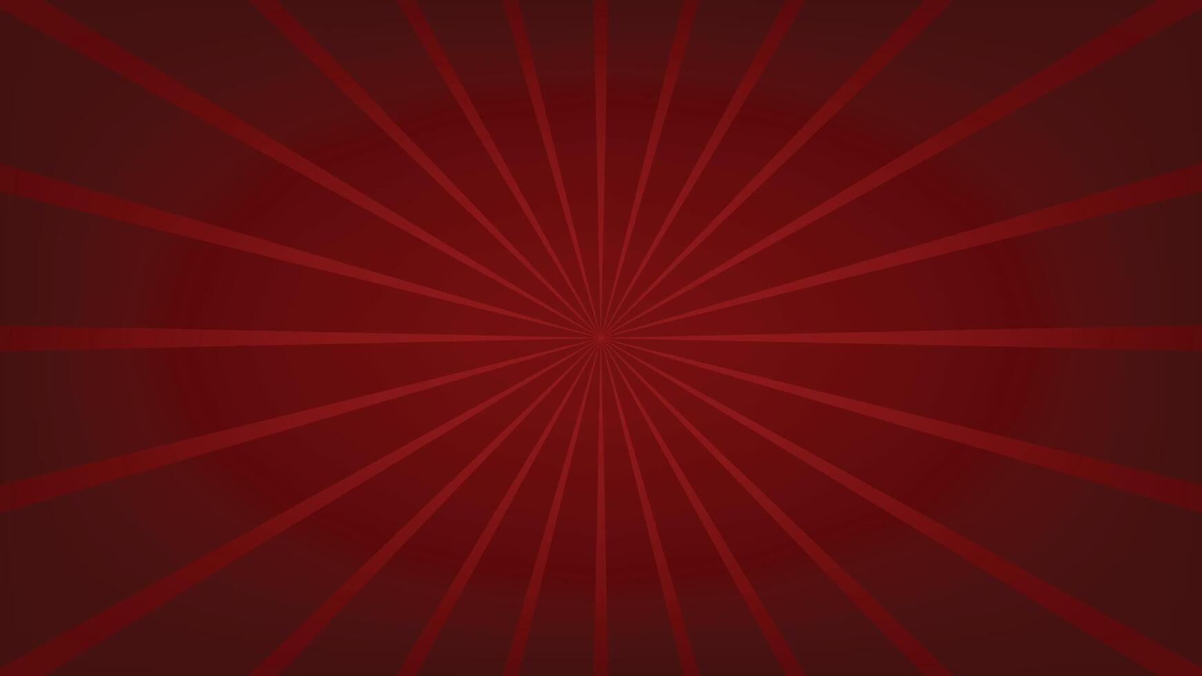 red animated comics background vector