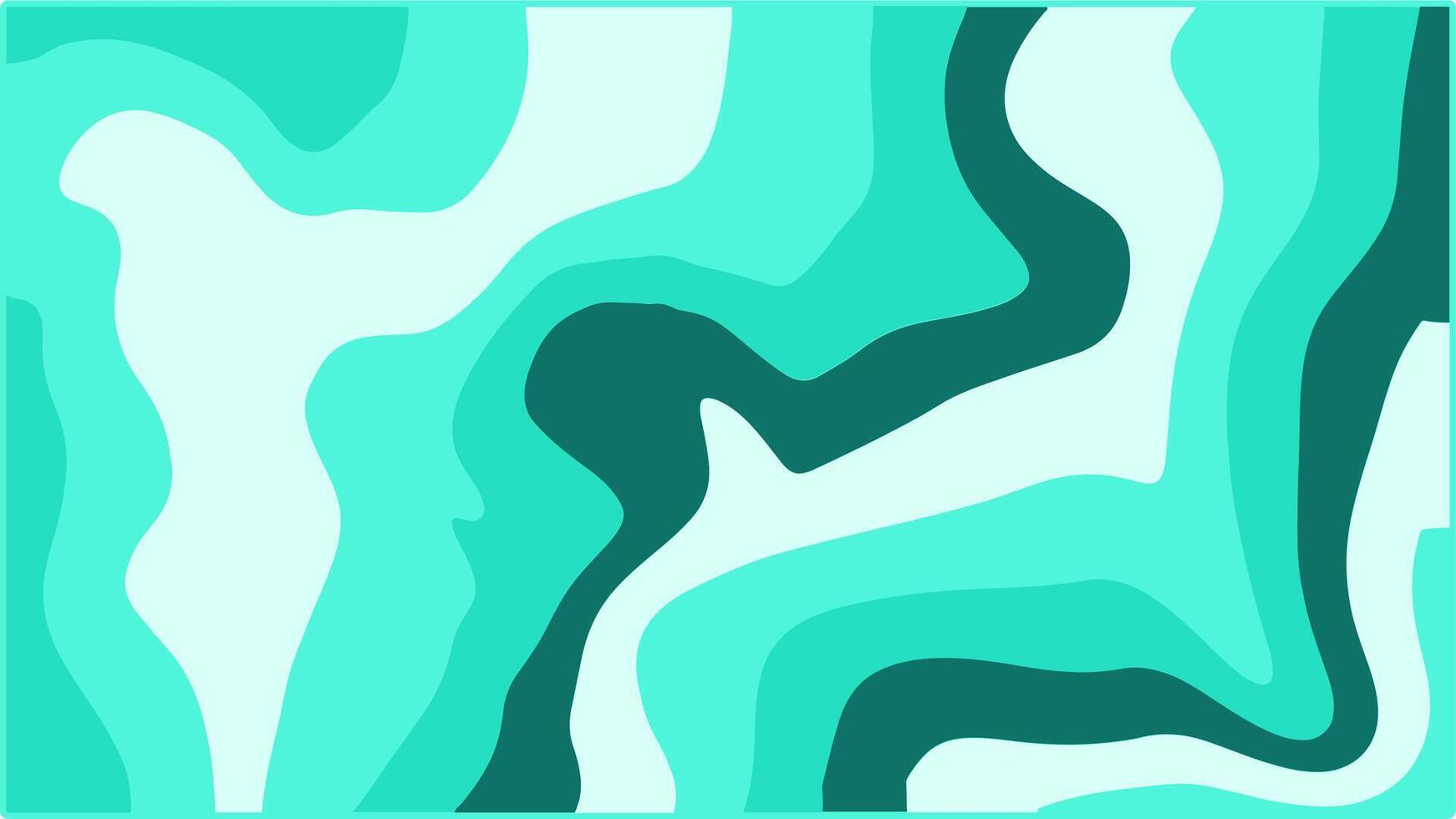 Light Green Abstract Background, Trendy Retro Psychedelic Style Design. vector