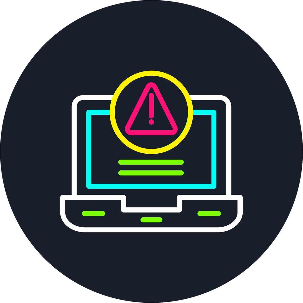 Digital Detox Line Multi Color Design vector
