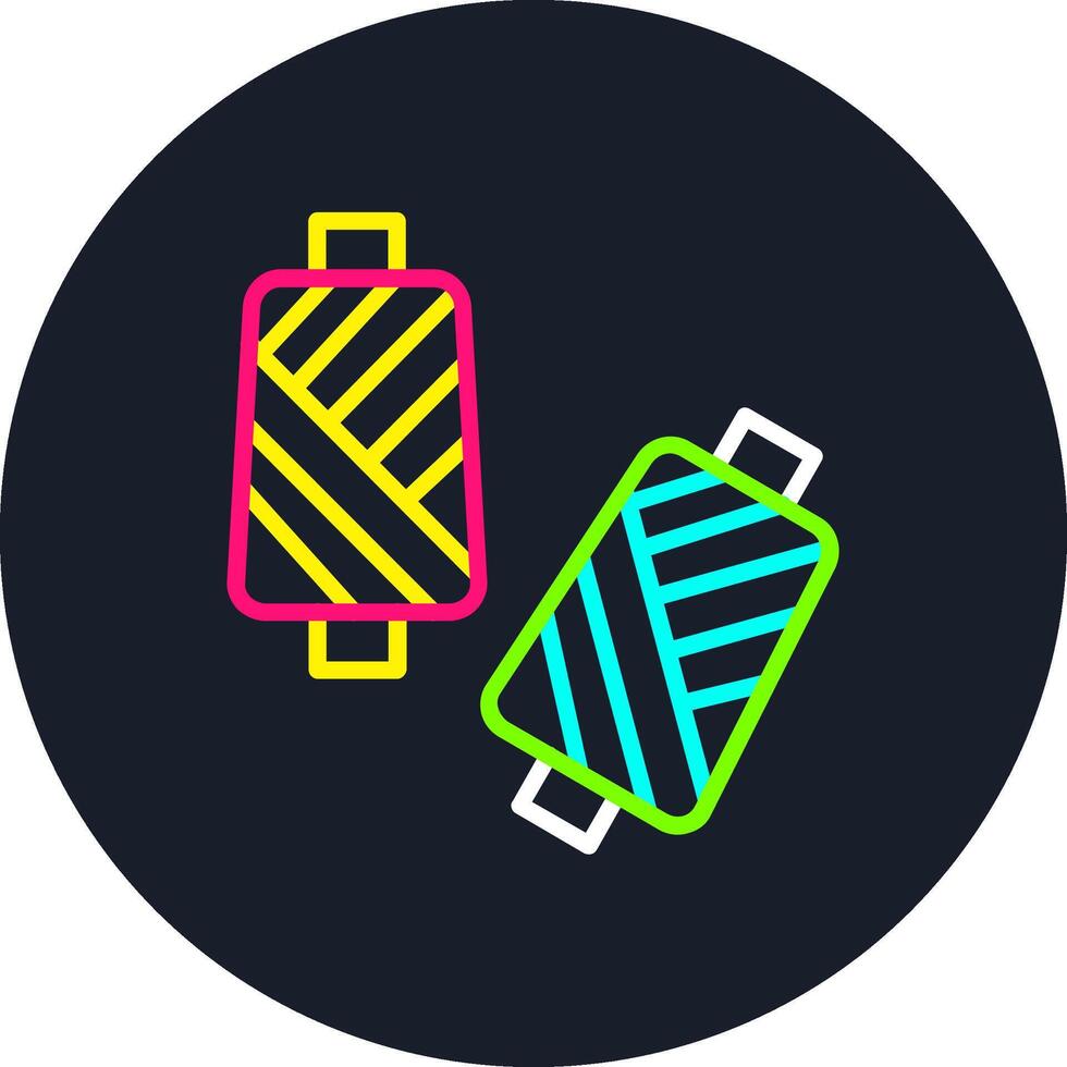 Silk Line Multi Color Design vector