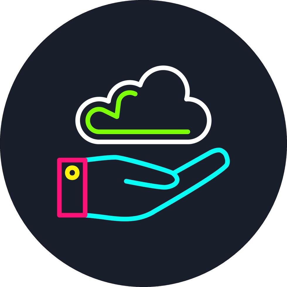 Provider Line Multi Color Design vector