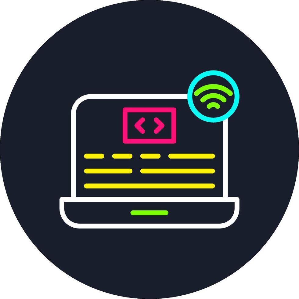 Programming Line Multi Color Design 54241987 Vector Art at Vecteezy