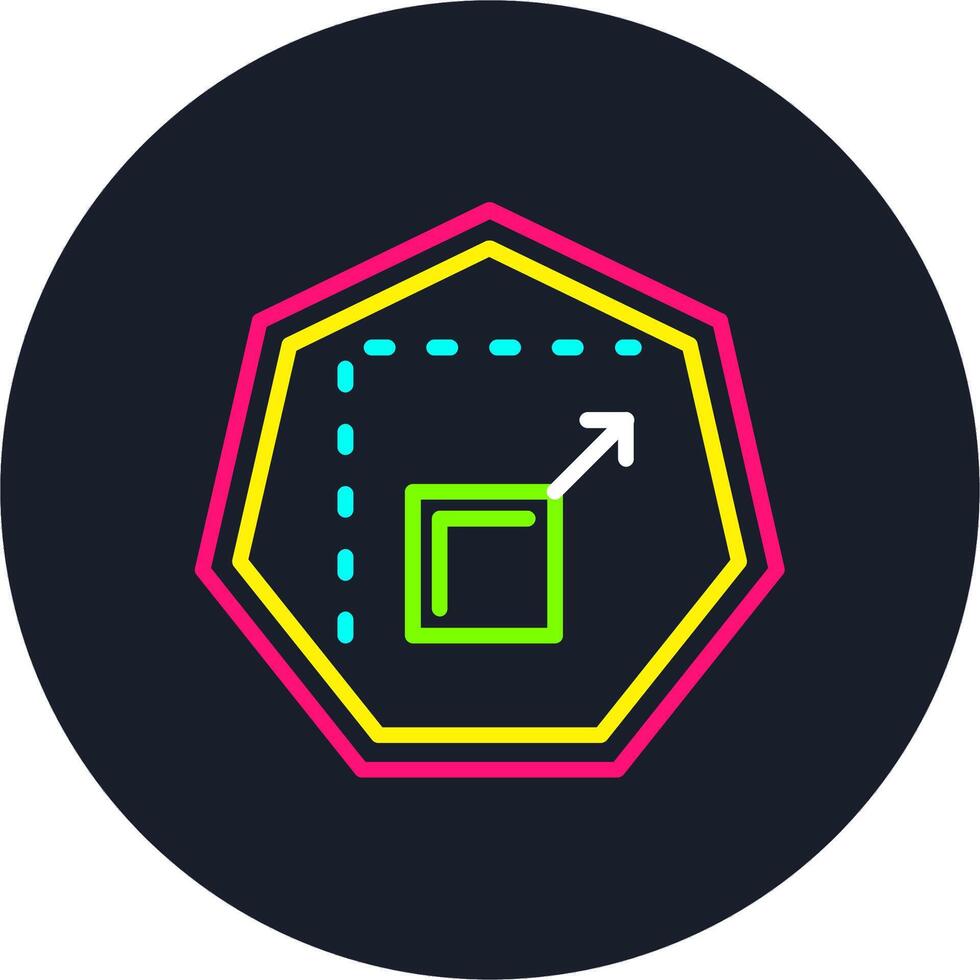 Scalable Line Multi Color Design vector