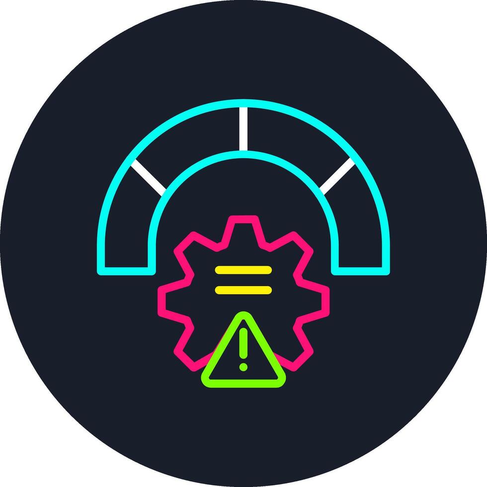 Risk Line Multi Color Design vector