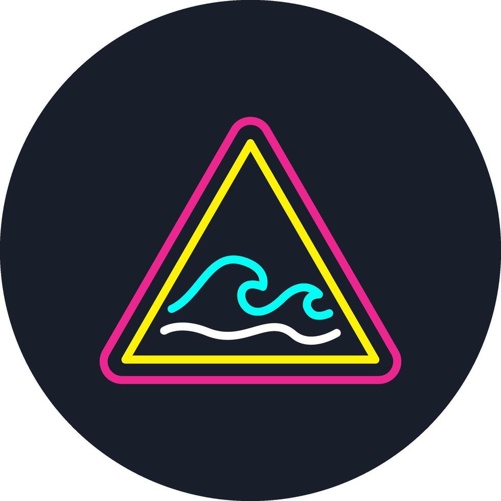 Wave Line Multi Color Design vector