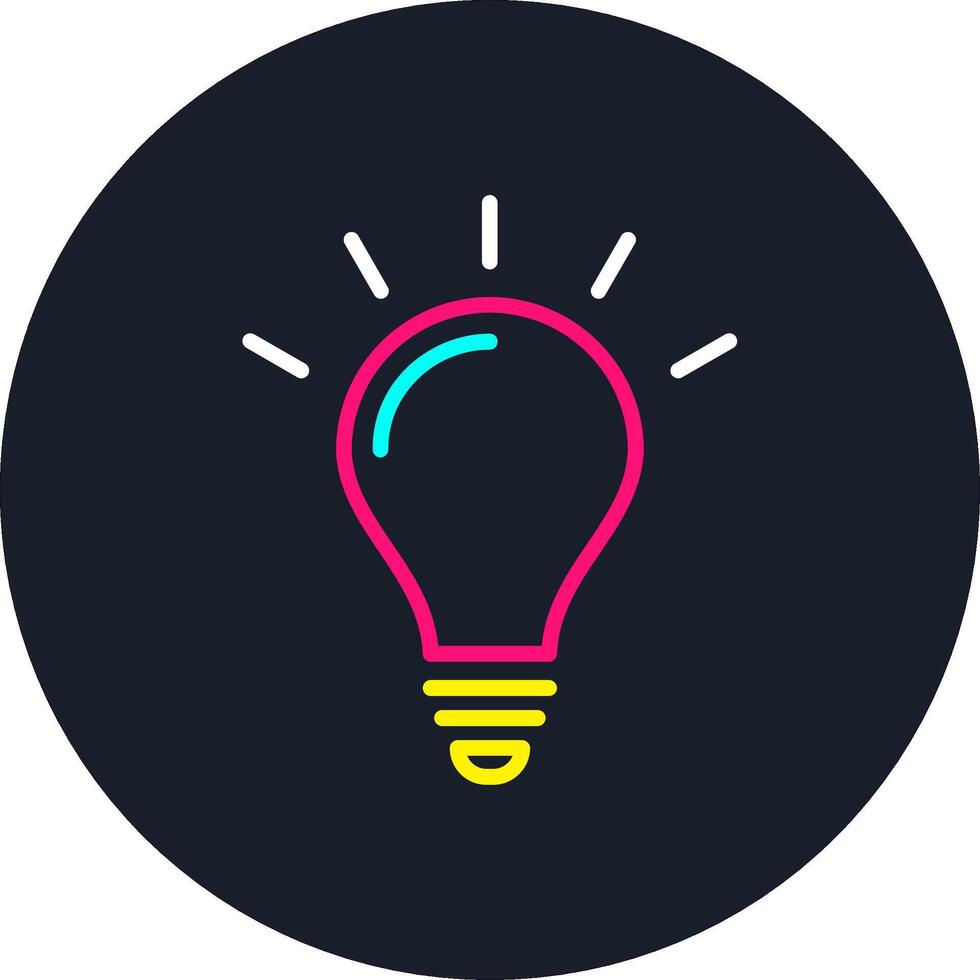 Idea Line Multi Color Design vector