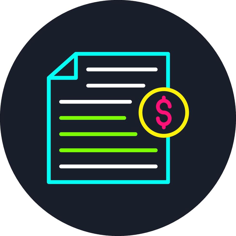 File Line Multi Color Design vector